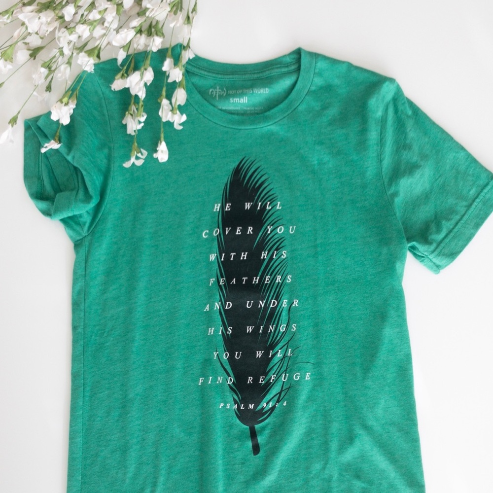 NOTW graphic tee Psalms 91:4
